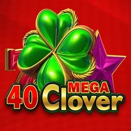 40 Mega Clover logo by Amusnet Interactive at Blazing Wildz Casino