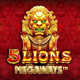 5 Lions Megaways logo – Slots by Pragmatic Play at Blazing Wildz Casino