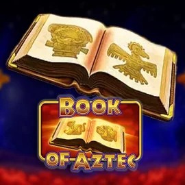 Book of Aztec slot visual from Amatic Industries available on blazingwildzscasino.com