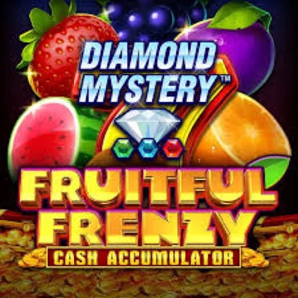 Diamond Mystery Fruitful Frenzy Cash Accumulator game by Greentube – logo hosted on Blazing Wildz Casino