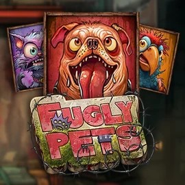 Enjoy Fugly Pets by Stakelogic – logo hosted on blazingwildzscasino.com