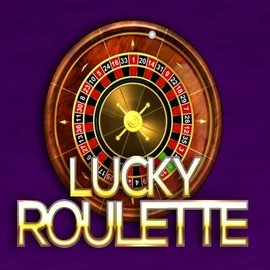 Lucky Roulette logo by Belatra Games at Blazing Wildz Casino