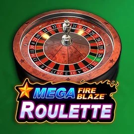 Mega Fire Blaze Roulette slot visual from Playtech available on blazingwildzscasino.com
