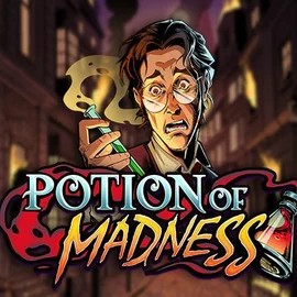 Potion of Madness slot visual from Play'n GO available on blazingwildzscasino.com