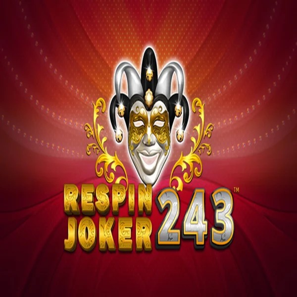 Respin Joker 243 slot logo by SYNOT Games at Blazing Wildz Casino