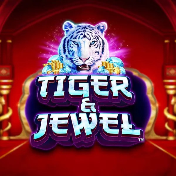 Tiger and Jewel slot icon by Greentube, available at Blazing Wildz Casino