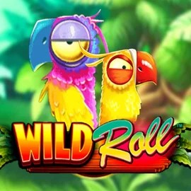Wild Roll logo by Playtech at Blazing Wildz Casino